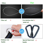 Parachute Cloth Anti-Mosquito Sunshade With Mosquito Net Hammock Outdoor Single Double Swing Off The Ground Aerial Tent, 250x120cm (Ink Green / Grass Green), 250x120cm (Blue / Light Blue), 250x120cm (Black / Orange), 250x120cm (Army Green)             ...