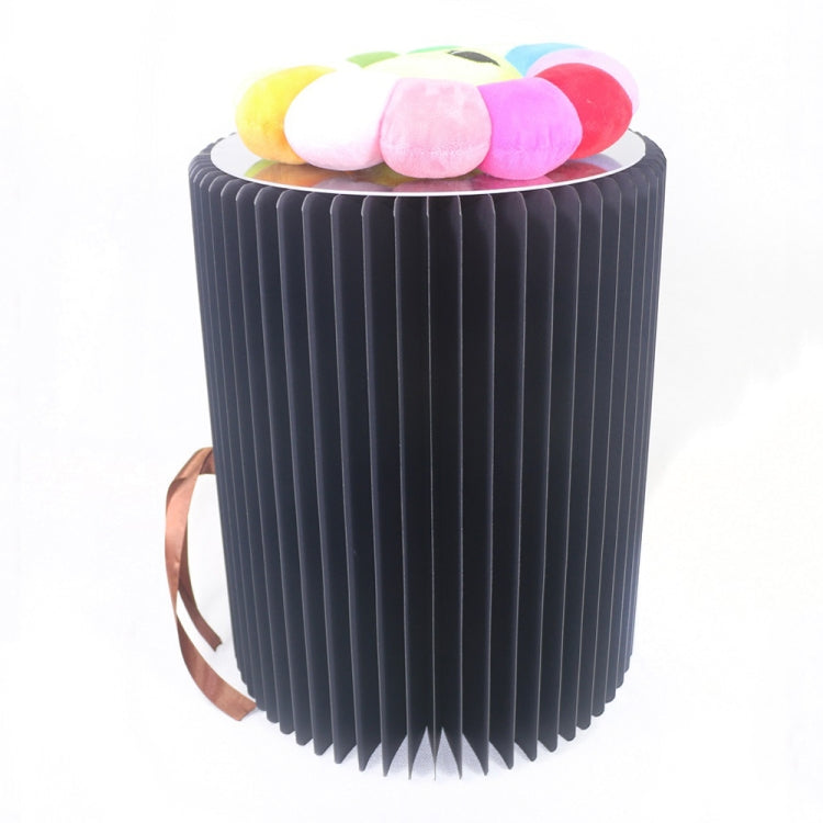 SH-236 Short Folding Paper Stool Household Multifunctional Convenient Stool, Brown, White, Red, Black, Pink, Purple, Green, Blue, Yellow, Orange