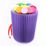 SH-236 Short Folding Paper Stool Household Multifunctional Convenient Stool, Brown, White, Red, Black, Pink, Purple, Green, Blue, Yellow, Orange