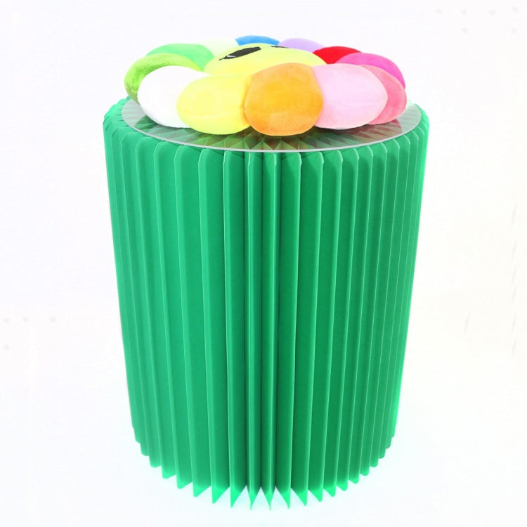 SH-236 Short Folding Paper Stool Household Multifunctional Convenient Stool, Brown, White, Red, Black, Pink, Purple, Green, Blue, Yellow, Orange