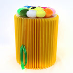 SH-236 Short Folding Paper Stool Household Multifunctional Convenient Stool, Brown, White, Red, Black, Pink, Purple, Green, Blue, Yellow, Orange