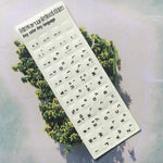 3 PCS Luminous Keyboard Stickers Notebook Desktop Computer Keyboard Stickers, English Arabic, Russian Black Word, English, Italian, German, Spanish, Japanese, French, Korean, Hebrew, Thai