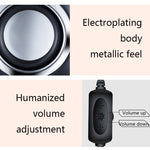 YEEZE A1 Multimedia USB2.0 Desktop Speaker Mini Computer Notebook Speaker, White Blue, White Green, White Purple, White Orange, Black Blue, Black Green, Black Purple, Black Prange, Electroplated Black Gold, Electroplated White, Electroplated Black     ...