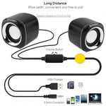 YEEZE A1 Multimedia USB2.0 Desktop Speaker Mini Computer Notebook Speaker, White Blue, White Green, White Purple, White Orange, Black Blue, Black Green, Black Purple, Black Prange, Electroplated Black Gold, Electroplated White, Electroplated Black     ...