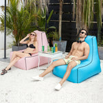 BB1082 Inflatable Sofa Inflatable Bed Outdoor Folding Portable Air Sofa Size:, 70 x 65 x 60cm, 85 x 80 x 75cm, 100 x 90 x 80cm