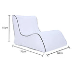 BB1803 Foldable Portable Inflatable Sofa Single Outdoor Inflatable Seat, 70 x 60 x 55cm, 90 x 70 x 65cm, 100 x 80 x 70cm