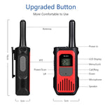 1 Pair YG-811 0.5W Children Handheld Wireless Walkie-Talkie Random Colour Delivery, Random Colour Delivery