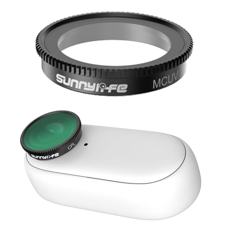 Sunnylife Sports Camera Filter For Insta360 GO 2, For Insta360 GO 2MCUV, For Insta360 GO 2ND8, For Insta360 GO 2ND16, For Insta360 GO 2ND32, For Insta360 GO 2CPL, For Insta360 GO 23 in 1 CPL+ND8+ND16, For Insta360 GO 24 in 1 ND4+ND8+ND16+ND32