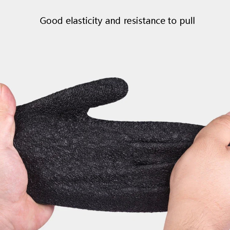 1 Pair Anti-Skid Catch Fish Latex Gloves Stab-resistant Waterproof Fishing Gloves, Specification:, Left+Right, Left+Right+Magnetic Buckles