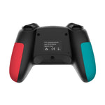 مقبض لعبة لاسلكي T23 بتقنية البلوتوث مع اهتزاز ووظيفة برمجة ماكرو للاستيقاظ لمقبض Nintendo Switch PRO