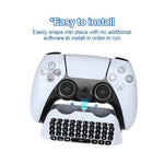 JYS-P5121 Bluetooth Wireless Handle Keyboard Can Chat Voice External Keyboard Suitable For PS5, Note: Without Handle, JYS-P5121 (Grey)
