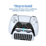 JYS-P5121 Bluetooth Wireless Handle Keyboard Can Chat Voice External Keyboard Suitable For PS5, JYS-P5121