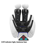 Ipega PG-P5011 Triangle Beast Charger Handle Charger For PS5 / PS MOVE, PG-P5011