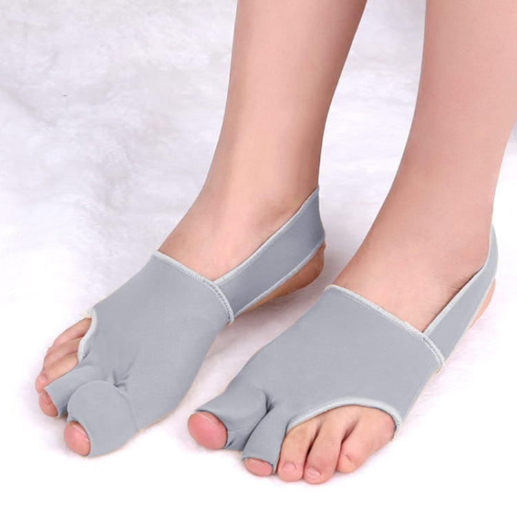 Two Toes Split Toe Guard Foot Cover Toe Separation Thumb Varus Correction Foot Cover,Style:, Outer Leakage Complexion S (35-40), Outer Leakage Complexion L (40-45), Inner Package Complexion S (35-40), Inner Package Complexion L (40-45)                 ...