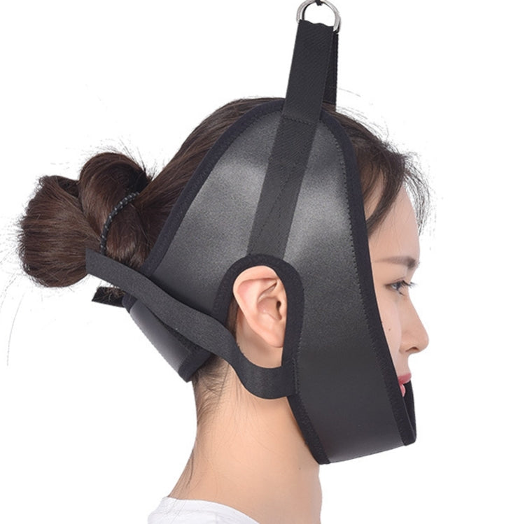 Thick Leather Cervical Traction Belt Neck Stretch Belt