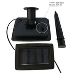Solar Flame Ball Light String Outdoor Solar Courtyard IP44 Waterproof Light, 6 in 1, 8 in 1