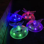 Solar Pool Floating Light Outdoor Villa Swimming Pool RGB Light Garden Grass Light, Butterfly, Dragonfly