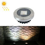 Outdoor Solar Buried Light Household Garden Grass Ground Waterproof Lamp, White Light, Warm Light