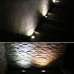 Outdoor Solar Buried Light Household Garden Grass Ground Waterproof Lamp, White Light, Warm Light