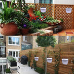 8 LED Light Control Solar Garden Wall Light Outdoor Fence Light Lawn Light Street Lamp, White Light, Warm Light