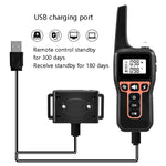 PaiPaitek PD529-3 Remote Control Dog Training Device Voice Control Barking Stopper Electronic Collar Dog Training Device, PD529-3