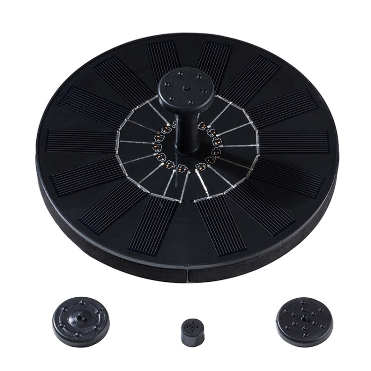 Outdoor Pool Waterview Flow Water Floating Solar Fountain, Solar Fountain