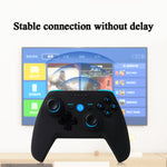CX-X1  2.4GHz + Bluetooth 4.0 Wireless Game Controller Handle For Android / iOS / PC / PS3, Single Handle (Blue), Handle + Bracket (Blue), Handle + Bracket+ Receiver (Blue)