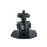 Mini Gimbal Camera Bracket Desktop Mobile Phone Bracket Recorder Car Bracket, Dual Attachment Mount, 1/4 Screw Connector for GoPro, Magnet Paste for Phones
