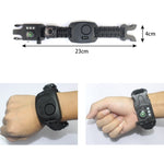 Multifunctional Braided Umbrella Rope Watch Alarm Bracelet Outdoor Survival Bracelet