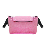 Stroller Storage Hanging Bag Multifunctional Large Capacity Stroller Bag, Linen Gray, Linen Black, Linen Powder, Linen Purple, Linen Green, Linen Blue