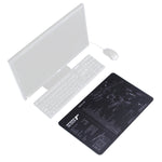 2 PCS Heat Transfer Non-Slip Single-Sided Office Gaming Mouse Pad, 2mm, 3mm, 4mm, 5mm