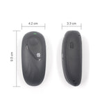 Portable Dog Repeller Adjustable Frequency Ultrasonic Dog Training Device, Black, Gray, ArmyGreen