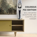 Gamepad & Headphone Three-In-One Wall Mounted Hanger For PS5 / PS4, For PS5 / PS4