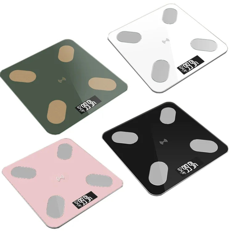 Smart Bluetooth Weight Scale Home Body Fat Measurement Health Scale, Battery Model, Charge Model, Solar + Charge Model