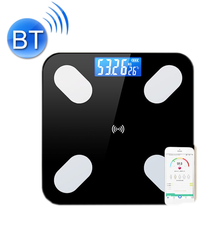 Smart Bluetooth Weight Scale Home Body Fat Measurement Health Scale, Battery Model, Charge Model, Solar + Charge Model