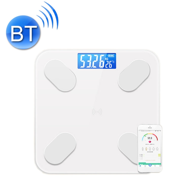Smart Bluetooth Weight Scale Home Body Fat Measurement Health Scale, Battery Model, Charge Model, Solar + Charge Model