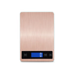 A10-1 Portable USB Kitchen Scale Household Food Baking Tea Quasi-Gram Weight Bench Scale, 5kg / 1g(White), 10kg / 1g(White), 15kg / 1g(White), 5kg / 1g(Rose Gold), 10kg / 1g(Rose Gold), 15kg / 1g(Rose Gold)