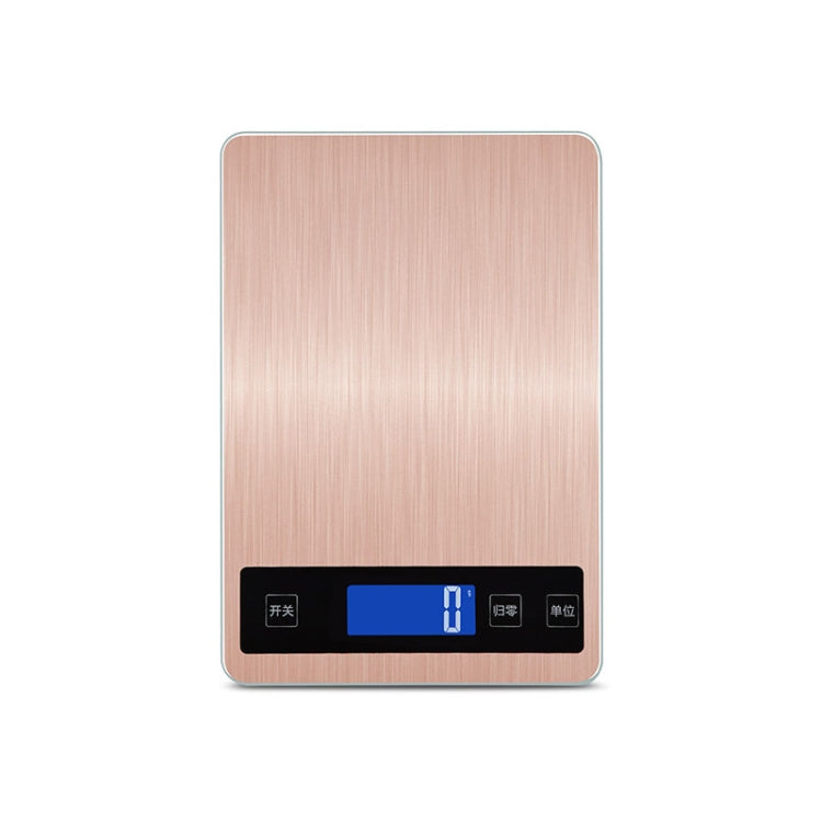 A10-1 Portable USB Kitchen Scale Household Food Baking Tea Quasi-Gram Weight Bench Scale, 5kg / 1g(White), 10kg / 1g(White), 15kg / 1g(White), 5kg / 1g(Rose Gold), 10kg / 1g(Rose Gold), 15kg / 1g(Rose Gold)