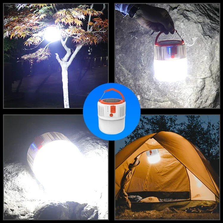 Solar LED Bulb Light Household Emergency Light Mobile Night Market Lamp, Style:, V65 8W  24 LED 2 Battery, V65 8W 24 LED 2 Battery + Power Output, V65 8W 24 LED 2 Battery + Remote Control, V66 8W 42 LED 3 Battery, V66 8W 42 LED 3 Battery + Power Output...