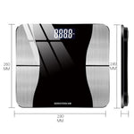 SONGYING SY06 Smart Body Fat Scale Home Body Weight Scale, Battery Version(290x260mm), Battery Version(260x260mm), Charging Version(290x260mm), Charging Version(260x260mm)