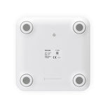 8066 Smart Body Fat Electronic Scale Home Bluetooth Weight Scale, Battery Style(White), Charging Style(White)