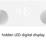 8066 Smart Body Fat Electronic Scale Home Bluetooth Weight Scale, Battery Style(White), Charging Style(White)