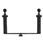 XTGP324A Dual Handle Aluminium Tray Stabilizer for Underwater Camera Housings