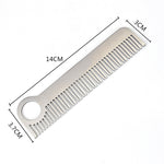3 PCS Stainless Steel High-Strength Comb Outdoor EDC Portable Tool