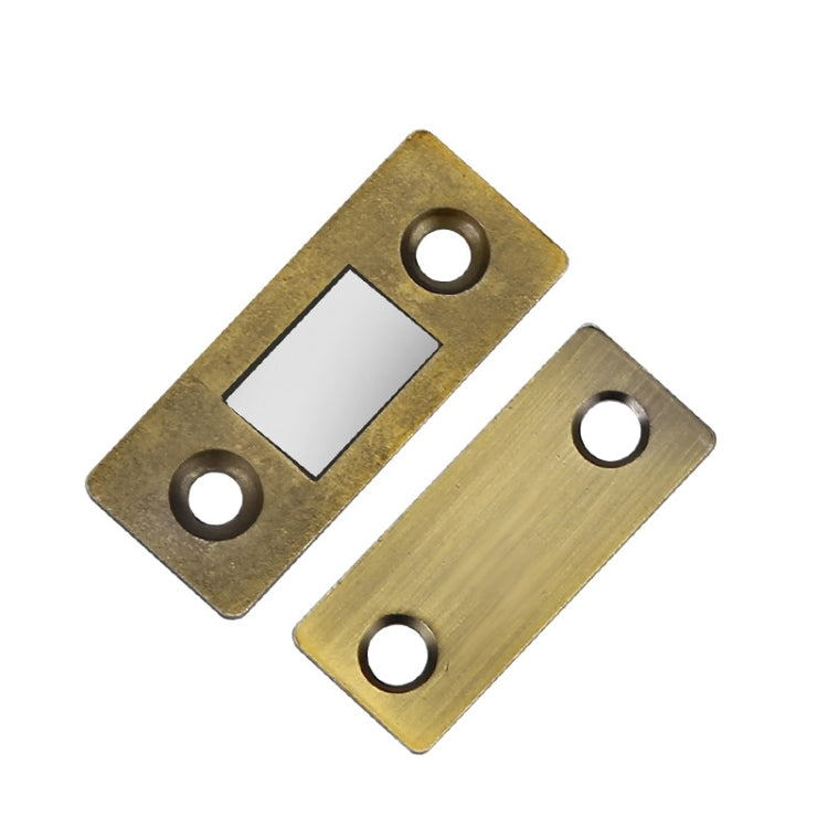 Punch-Free Invisible Cabinet Door Magnetic Suction Launcher Door Suction Double Magnet Sliding Door Suction, Black, Golden, Green Bronze, Red Bronze, Yellow Bronze