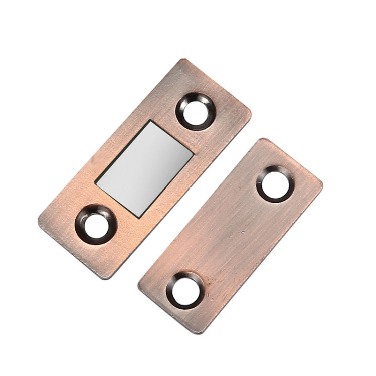 Punch-Free Invisible Cabinet Door Magnetic Suction Launcher Door Suction Double Magnet Sliding Door Suction, Black, Golden, Green Bronze, Red Bronze, Yellow Bronze