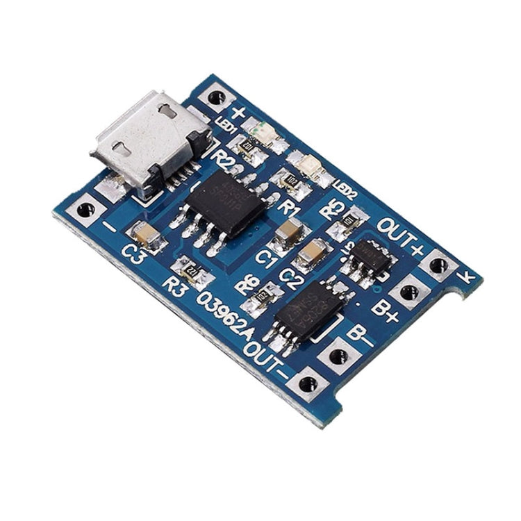 لوحة شحن بطارية USB صغيرة HW-107 5V 1A، 10 قطع، HW-107