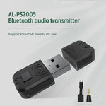 Bluetooth Audio Transmitter Adapter Receiver For PS5 / PS4 / Switch, For PS5 / PS4 / Switch