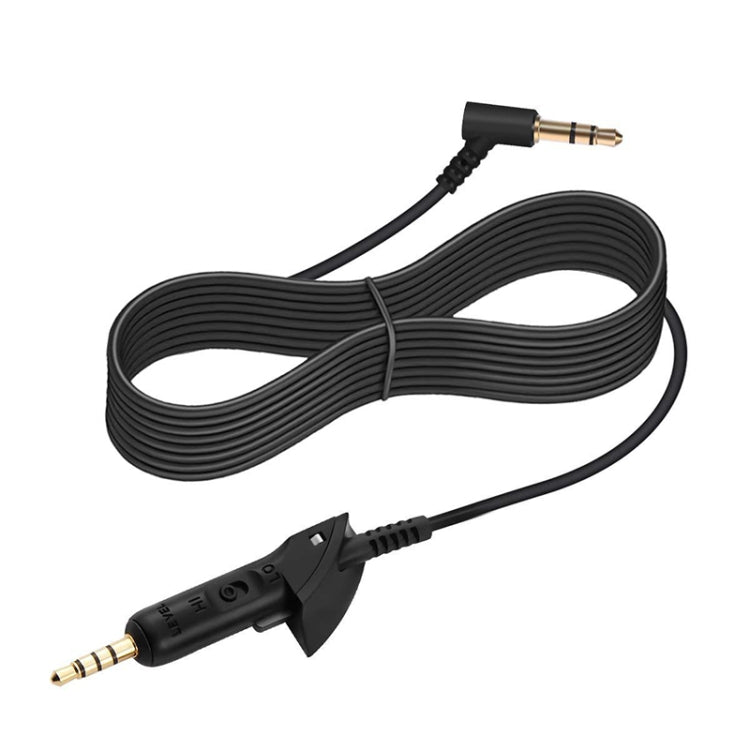 3 قطع كابل صوت بديل 3.5 مم إلى 3.5 مم لسماعات Bose QC15 / QC2، الطول: 1.8 م