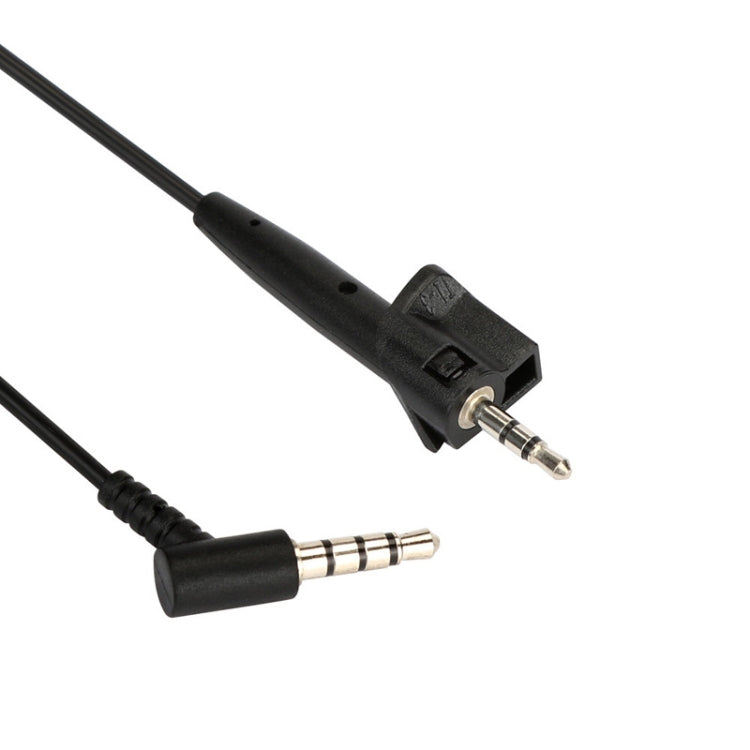 2 PCS 3.5mm to 2.5 mm Replacement Audio Cable with Mic For Bose AE2 / AE2i, Length: 1.5m
